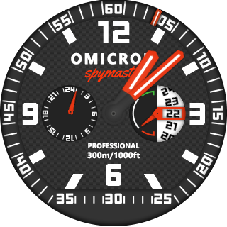 Spymaster Watch face